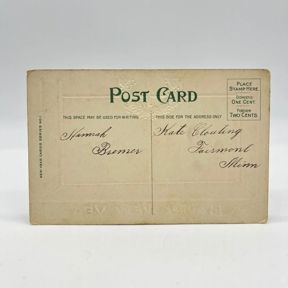 Antique Postcard Collection Lot‎ of 56 Single Recipient Holiday Christmas